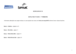 Informamos em 02/12/2015 altera&ccedil;&atilde;o nos cursos com in&iacute;cio