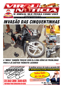 INVAS&Atilde;O DAS CINQUENTINHAS