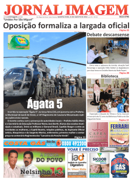 Capa - Jornal Imagem
