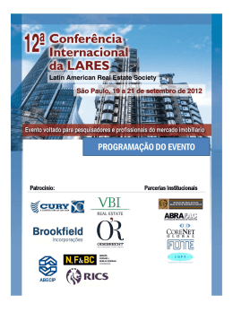 Programa&ccedil;&atilde;o LARES 2012-v05