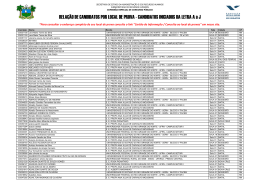 candidatos iniciados com letra de A a J