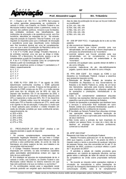 RF Prof. Alexandre Lugon Dir. Tribut&aacute;rio 1