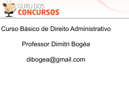 Direito Administrativo