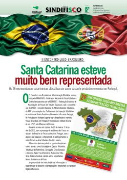 Santa Catarina esteve muito bem representada