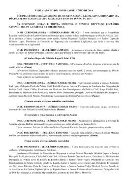 1 publicada no dpl do dia 30 de junho de 2014 d&eacute;cima s&eacute;tima