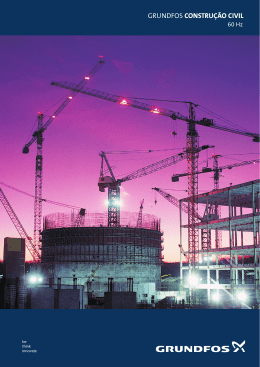 GRUNDFOS CONSTRU&Ccedil;&Atilde;O CIVIL