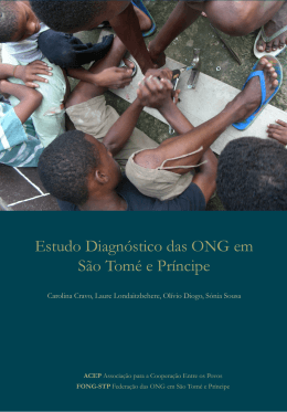 Estudo Diagn&oacute;stico das ONG em S&atilde;o Tom&eacute; e Pr&iacute;ncipe