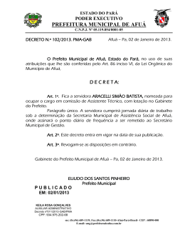 Decreto 102-2013-ARACELLI SIMÃO BATISTA-nomea