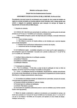 Ministério de Educação e Ciência Direção Geral dos