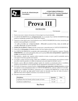 Prova III - Amazon Web Services