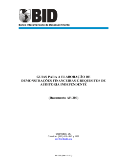 Documento AF-300 - Tesouro Nacional