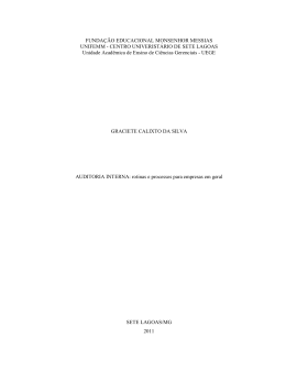 FUNDA&Ccedil;&Atilde;O EDUCACIONAL MONSENHOR MESSIAS UNIFEMM