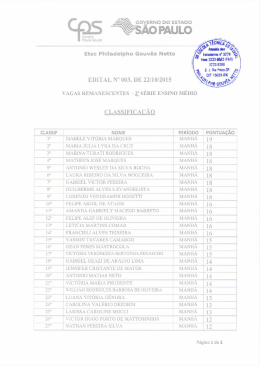 2&ordf; s&eacute;rie do Ensino M&eacute;dio