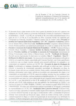 Lau /Pr - CAU/PE