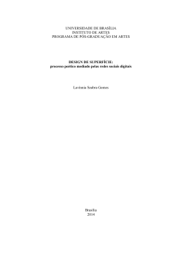 processo po&eacute;tico medi - Reposit&oacute;rio Institucional da UnB
