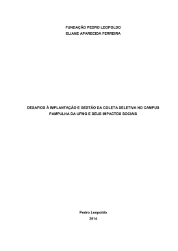 funda&ccedil;&atilde;o pedro leopoldo eliane aparecida ferreira desafios &agrave;