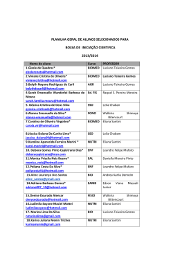 03-Alunos Selecionados 2013 e 2014