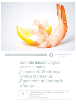 Consultar brochura - Instituto Nacional de Sa&uacute;de Dr. Ricardo Jorge