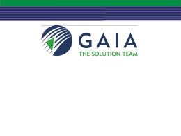 Gaia Group - Club du Pétrole