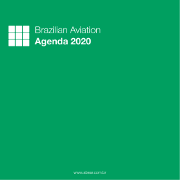 Brazilian Aviation Agenda 2020