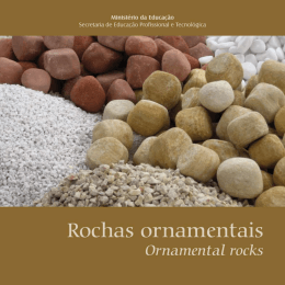 Rochas Ornamentais - Minist&eacute;rio da Educa&ccedil;&atilde;o