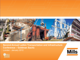 Second Annual LatAm Transportation and Infrastructure