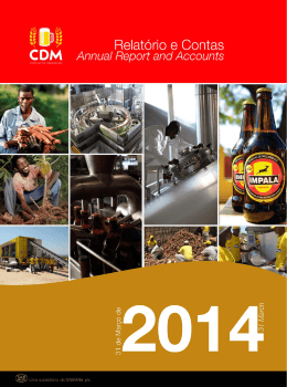 Relat&oacute;rio e Contas / Annual Report and Accounts