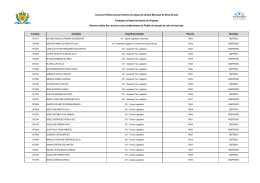 Resumo an&aacute;lise dos recursos contra indeferimento do Pedido de