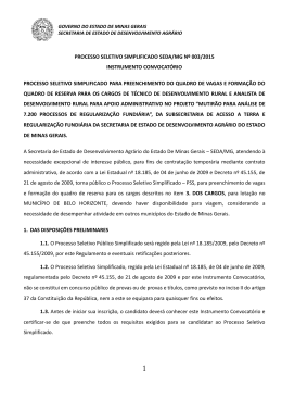 edital de abertura nº 003/2015
