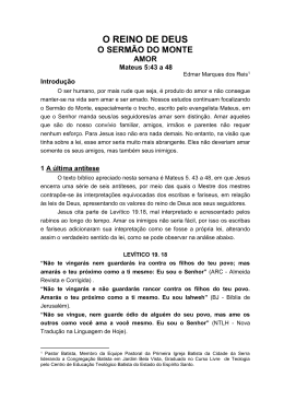 Amor Incondicional - Primeira Igreja Batista da Cidade da Serra-ES