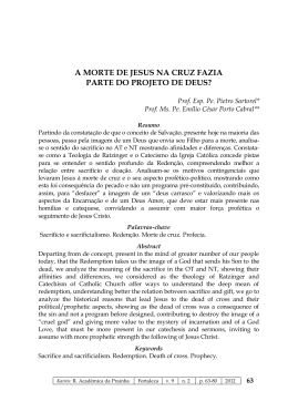 A MORTE DE JESUS NA CRUZ FAZIA PARTE