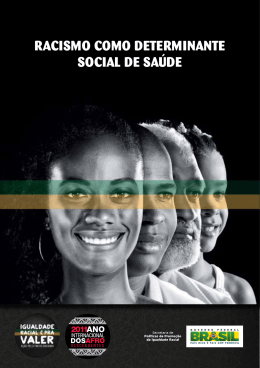racismo como determinante social de sa&uacute;de