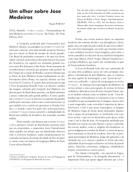 Um olhar sobre Jose Medeiros