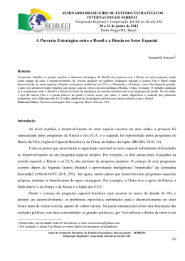 Programa do semin&aacute;rio: