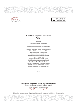 Politica Espacial Brasileira