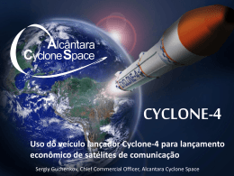 Uso do ve&iacute;culo lan&ccedil;ador Cyclone-4 para lan&ccedil;amento econ&ocirc;mico de