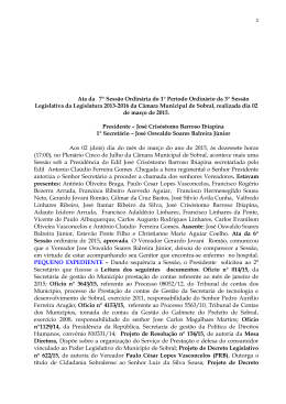 Visualizar PDF - C&acirc;mara Municipal de Sobral