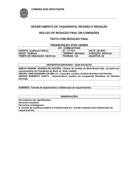 22-10-03 - C&acirc;mara dos Deputados