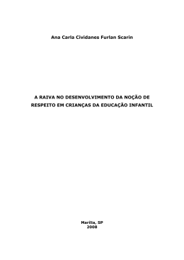 Ana Carla Cividanes Furlan Scarin A RAIVA NO
