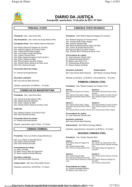 Di&aacute;rio da Justi&ccedil;a de Sergipe