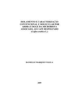 DISSERTA&Ccedil;&Atilde;O_Isolamento e caracteriza&ccedil;&atilde;o tradicional e