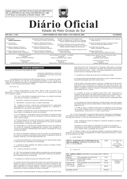 Di&aacute;rio Oficial n. 7.238