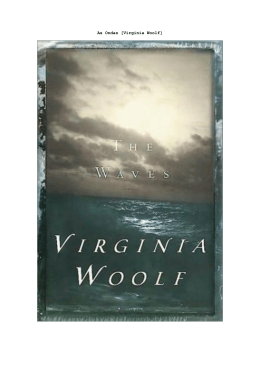 As Ondas [Virginia Woolf]