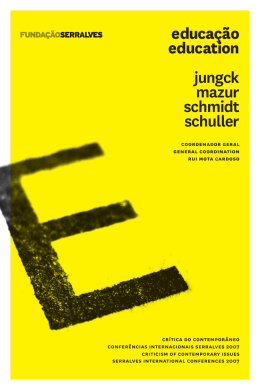 educa&ccedil;&atilde;o - Funda&ccedil;&atilde;o de Serralves