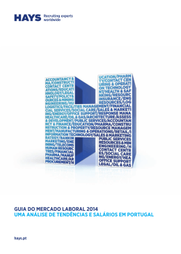 GUIA DO MERCADO LABORAL 2014 UMA AN&Aacute;LISE DE