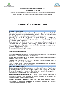 PROGRAMA N&Iacute;VEL SUPERIOR NS 1 HRTN