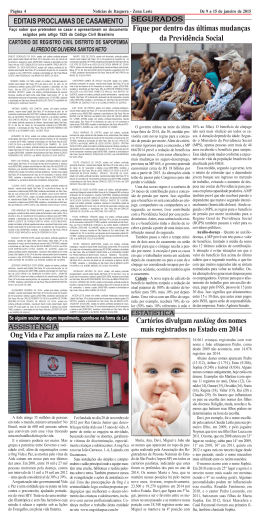Noticias pagina 4 - Notícias de Itaquera