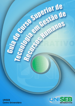 Guia Do Curso Superior Tecnologia em Gest&atilde;o