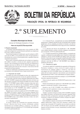 BR - N.º III SERIE 2.º SUPLEMENTO - 2010