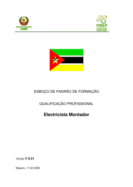 Electricista Montador (pdf, Portuguese)
